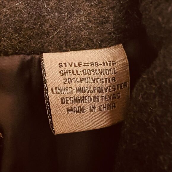 Powder River Outfitters Western Vest Mens 2XL Brown Wool - Picture 3 of 7